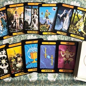 Vintage Marty Yeager Tarot Deck 1970s